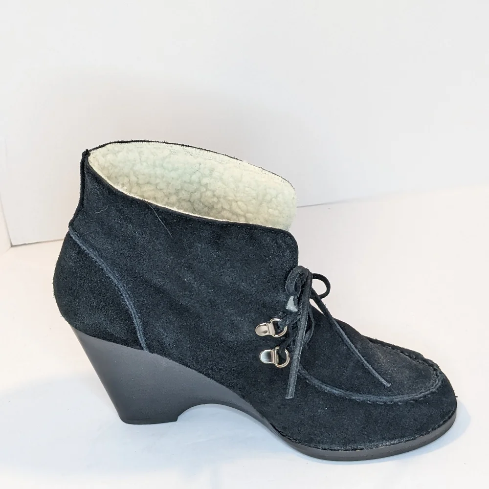 Michael kors suede wedges